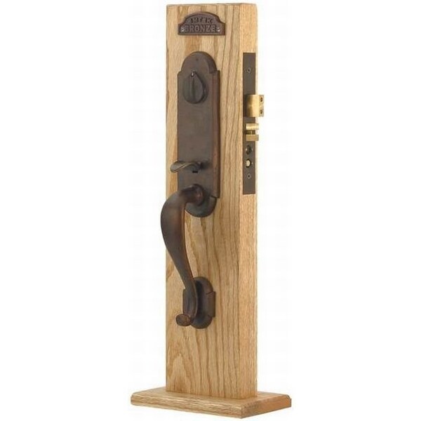 Emtek Medium Bronze Handleset F203321TTMBRH212 F203321TTMBRH212 - main